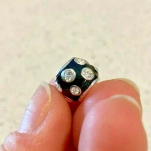 Round Sparkle Charm for Bracelets - Picture 1 of 3