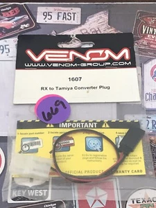 Venom 1607: Receiver to Tamiya Converter Plug NewInPack USA Shipped - Picture 1 of 6