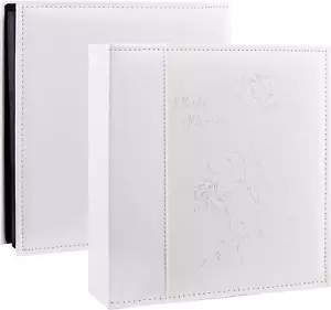 Photo Album 4X6 1000 Photos, Large Capacity Wedding Family Leather Cover Picture - Picture 1 of 4