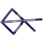 Plastic Corner Angle Finder Multiuse Protractor Carpentry Tool JY
