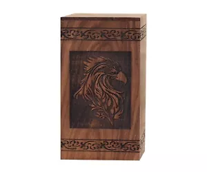 Urna de madera para adultos caja de urnas perros urna mascota urna grabada urna caja de urnas urnas funeral - Imagen 1 de 6