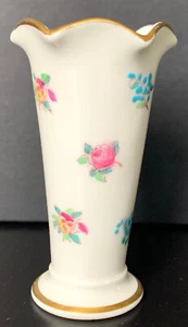 Vintage Crown Staffordshire 3 Inch Hand Painted Mini Vase - Picture 1 of 5