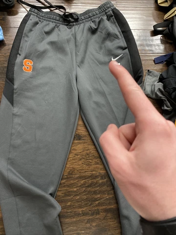 Nike Syracuse Basketball Men’s XLT Team Issued Sweatpants NWT Cover