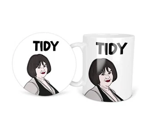 Tidy Nessa Stacey und Valentines Gavin personalisierte Keramiktasse &/oder Untersetzer Set - Bild 1 von 1