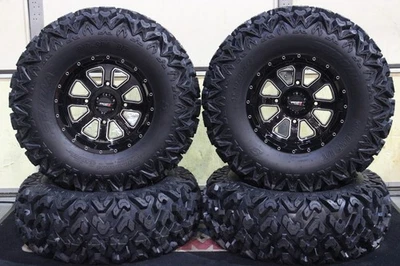 POLARIS SPORTSMAN 850 30" RIP SAW RADIAL ATV TIRE & 14" ST-4 WHEEL KIT POL1CA - Image 1 of 4