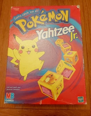 Pokemon Yahtzee Jr. MB GAMES Hasbro Complete - Image 1 of 4