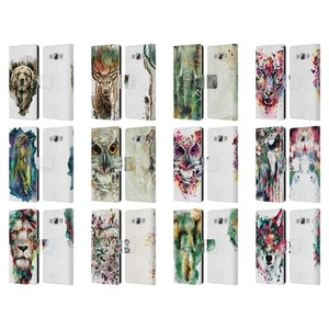 OFFICIAL RIZA PEKER ANIMALS LEATHER BOOK WALLET CASE FOR SAMSUNG PHONES 3 - Picture 1 of 18