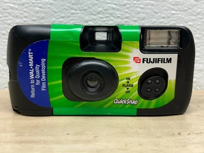 Fujifilm QuickSnap 27 Exp 35mm One Time Use Camera Build-in Flash New 2008-06 - Image 1 of 4