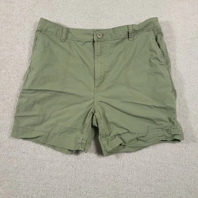 Lee标准版背带短裤女式12绿色传统高腰 — 第 1/4 张图片
