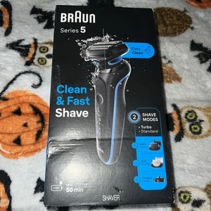 Braun Electric Shaver for Men, Series 5 5150cs, Wet/Dry, Turbo Mode, OB - Picture 1 of 7