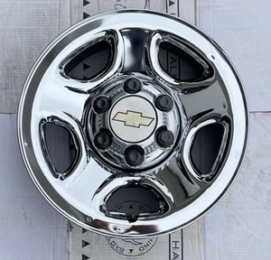 99-07 One 16” Wheel Chrome Clad GMC Sierra Chevrolet Silverado 1500 5129 (1) - Picture 1 of 10