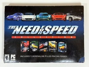 Need for Speed Collection - Big Box (PC, CD-ROM, 2003) 5 Racing Games Mint Discs - Picture 1 of 12