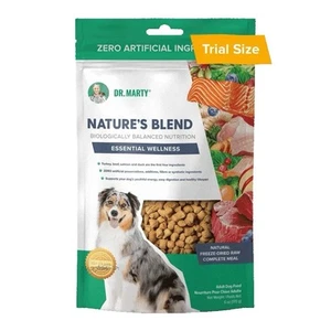 Dr. Marty Nature's Blend Adult Dog Food Essential Wellness Freeze Dried Bag 6 oz - Picture 1 of 4