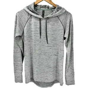 Kuhl Hoodie Damen kleiner Pullover grau meliert Langarm Daumenlöcher Vara - Bild 1 von 7