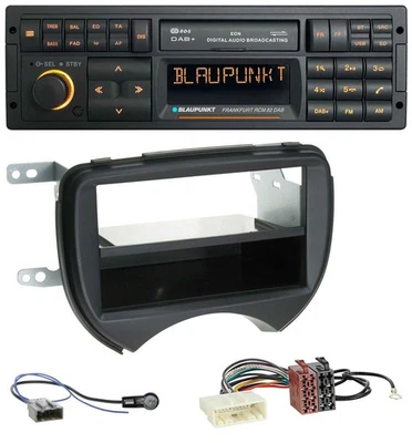 Blaupunkt USB DAB SD MP3 Bluetooth Autoradio für Nissan Micra K13 10-13 schwarz - Bild 1 von 4