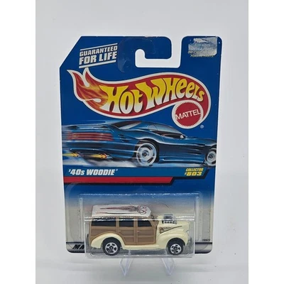 Coche Diecast Hot Wheels Años 40 Woodie Collector 803 en Embalaje Original Foto 1 de 3