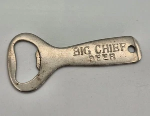 VINTAGE BIG CHIEF BEER BOTTLE OPENER NEWELL PRESCOTT C1 - Picture 1 of 3