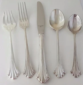 Reed and Barton Silverplate Highlands 5 Piece Place Setting - Picture 1 of 6
