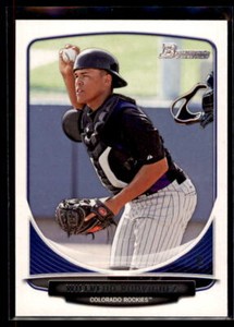 2013 Bowman Prospects Wilfredo Rodriguez  #BP58 Colorado Rockies