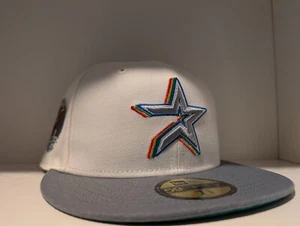 Mütze Club 59FIFTY Houston Astros Apollo 11 White Shadow Ambassador 7 3/8 - Bild 1 von 6
