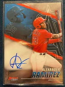 2021 Bowman's Best - Best of 2021 Autographs Alexander Ramirez #B21-AR (AU, RC) - Picture 1 of 2