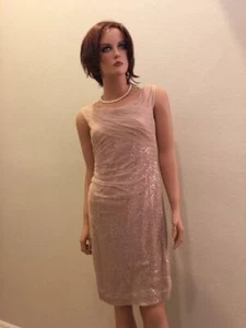 LAUREN Ralph Lauren Evening Dress New with Tags $230 sz 4, 6 or 10 Stunning - Picture 1 of 8