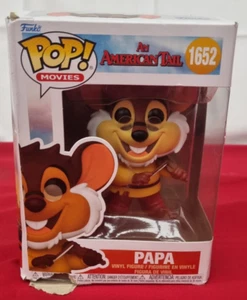 Funko Pop! Film: American Tail Papa Mousekewitz un oggetto da collezione (scatola danneggiata) - Foto 1 di 2
