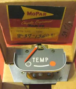 Nuevo de Lote Antiguo Mopar 1959 Plymouth medidor de temperatura, en caja original - Imagen 1 de 1
