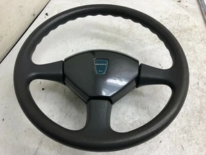 JDM SUZUKI ORIGINAL STEERING WHEEL WITH CARBON WORKS CENTER COVER OEM #19 - Picture 1 of 8