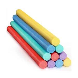 10 Pcs Solid Pool Noodles 1.5 x 35 Inches DIY Craft Foam Noodles Large Pool N... - Picture 1 of 6