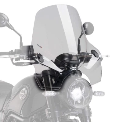 Puig Touring 1 Pantalla Parabrisas Deflector Claro Benelli Bn 125 2018 - Actual - Imagen 1 de 4