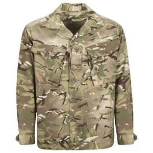 Camisa Cuartel Ejército Británico MTP Camuflada PCS Chaqueta Ligera Excedente Uniforme Cadete - Imagen 1 de 3