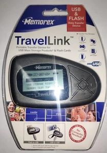 Memorex Travellink USB & Flash Portable Transfer Device Flash To USB USB To USB - Picture 1 of 8