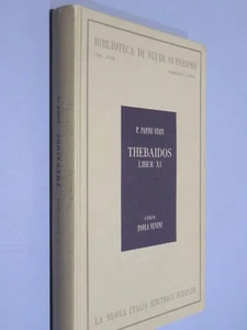 THEBAIDOS LIBER UNDECIMUS Biblioteca di studi superiori filologia latina Vol LVI - Foto 1 di 1