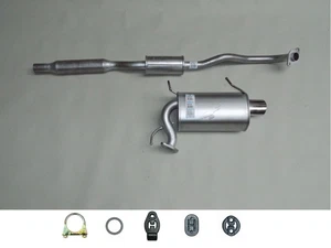 IMASAF Auspuff SET für Mitsubishi Outlander II CW 2.4 4WD Mitteltopf Endtopf - Bild 1 von 1