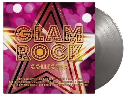Glam Rock Collected / Various-Limited 180-g Silver Colored Vinyl by Various (Record, 2023)