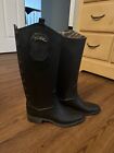 Sam Edelman Ximon BlackTall Rubber Rain / Riding Boots in Women's Size 9