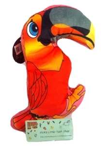 Parrot Macaw Plush 8" Red Cute Flying Bird Stuffed Animal Toy Doll Cute - Picture 1 of 4