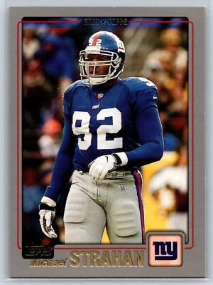 2001 Topps Michael Strahan New York Giants #112 - Image 1 of 2