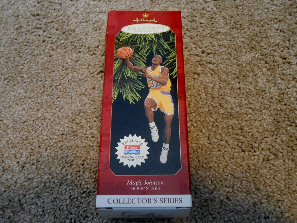 Ornamento - NBA - LA LAKERS - MAGIC JOHNSON - Sello - NUEVO - RARO Foto 1 de 1