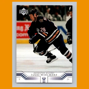 Todd Marchant #69 2001 Upper Deck Edmonton Oilers Hockey Card NHL NM - Picture 1 of 3