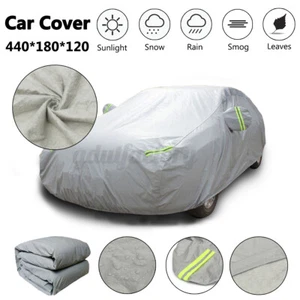 Heavy Duty M 2 Layer Full Car Cover Waterproof Breathable UV Protection - Picture 1 of 8