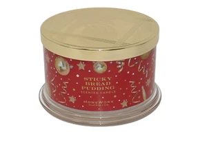 Vela de 4 mechas HomeWorx de Slatkin + Co 18 oz pudín de pan pegajoso - Imagen 1 de 11