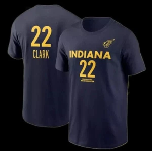 Caitlin Clark #22 Indiana Fever 2024 Player Name & Number T-Shirt - Picture 1 of 5