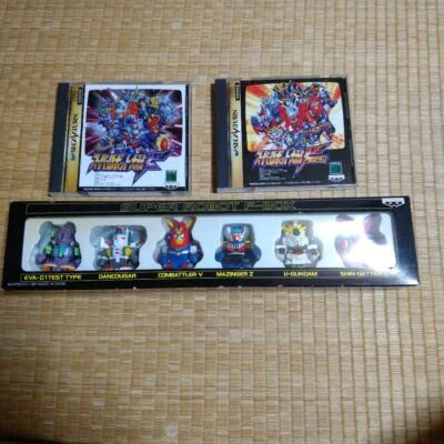 Sega Saturn SUPER ROBOT WARS Spa Robo Zenmai doll  setJP - Image 1 of 4