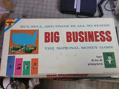 Vintage Transogram Board Game Big Business - Buy Sell Trade in All 50 States  - Image 1 of 4