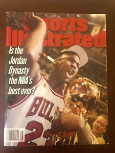 June 1997 Sports Illustrated Magazine Michael Jordan Bulls Dynasty Newsstand - Picture 1 of 5