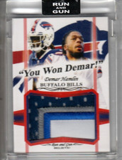 Demar Hamlin RARE Awesome CUSTOM SP 4 Color Patch Card You Won Demar Bills 🔥🔥