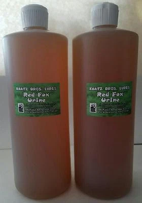 KAATZ BROS LURES Red Fox Urine 1/2 gallon Trapping trappers trap fur animal hunting foxes urines