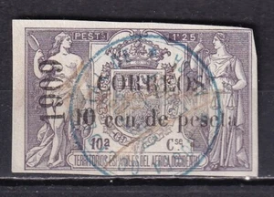 1909 - España - Elobey, Annobón y Corisco - Fiscal - Habilitado 10 cen - Imagen 1 de 2